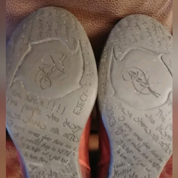 Eject heeled red floral boots - Picture 6 of 7